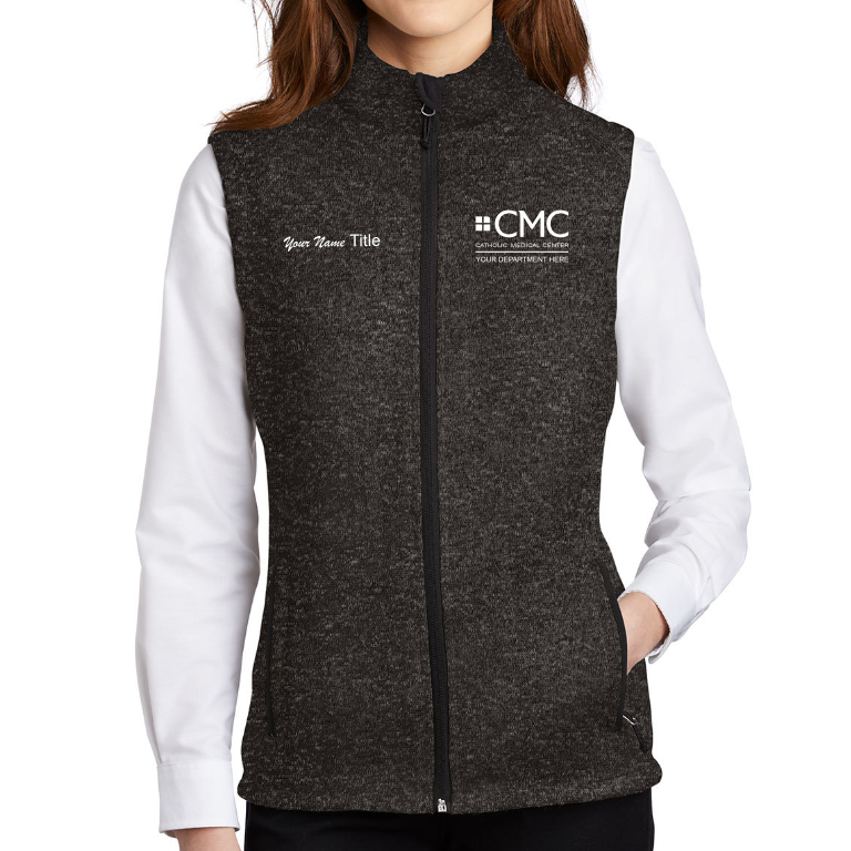 Ladies Sweater Fleece Vest – My CMC Fashion